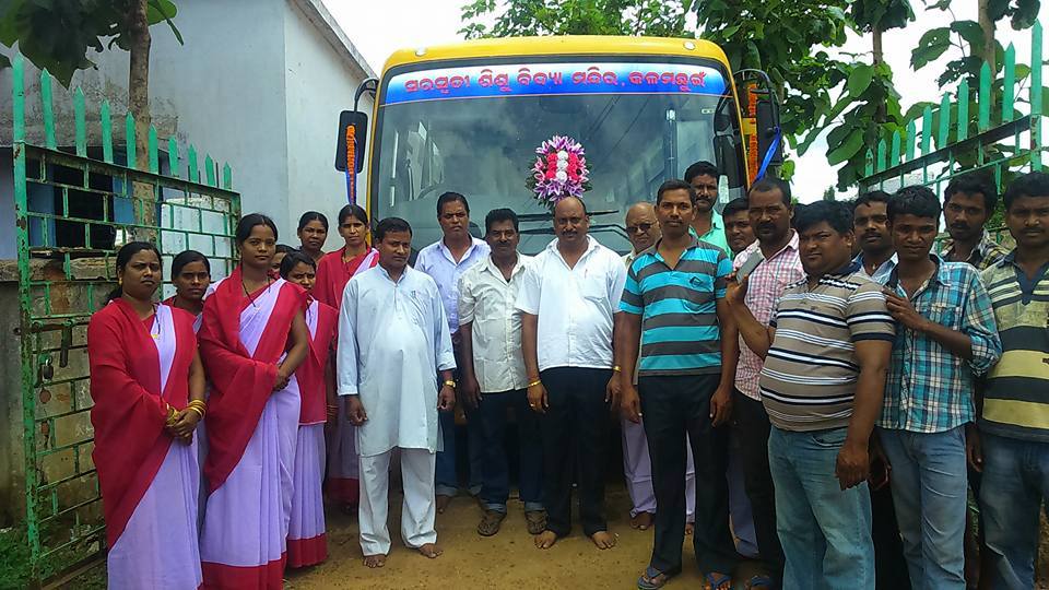 NEW BUS INAGURATION ON DT.28.06.2016.