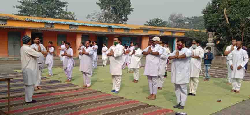 SURYA NAMASKAR PROGRAMME HELD ON DT.18.01.2022. (2)